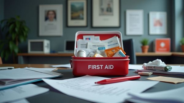 Optimiser le matériel de premiers secours en entreprise.